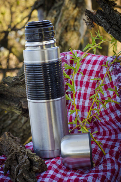 Thermos and cup - Photo, Image