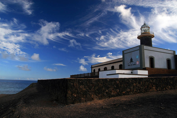 Faro de Punta Janda, Fuerteventura, Islas Canarias, España
 - Foto, imagen