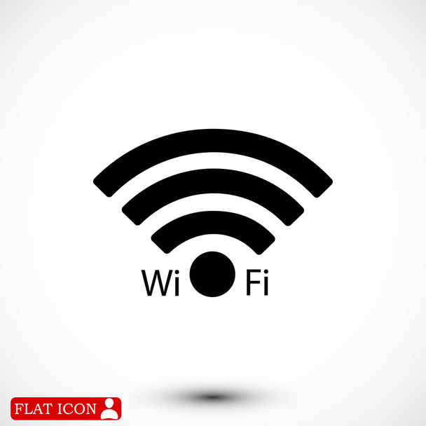 Wi-Fi simple icon - Vector, Image
