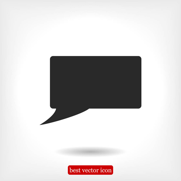 Speech bubble icon - Vetor, Imagem