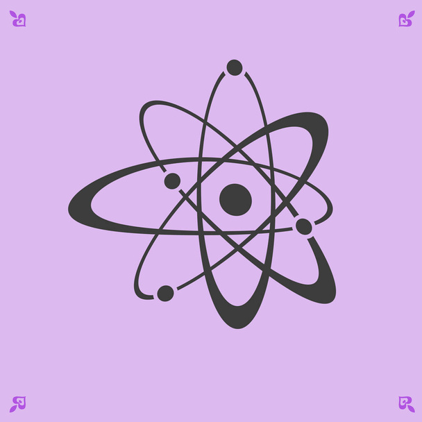 原子記号のアイコン - ベクター画像
