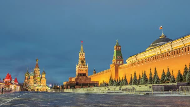 Plac Czerwony w Moskwie, Rosja - Materiał filmowy, wideo