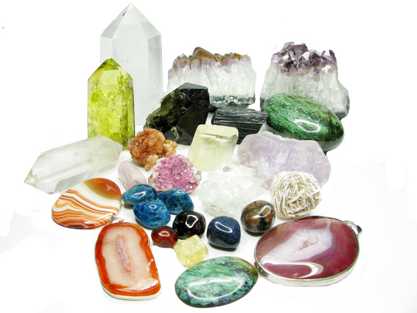 Amethyst-Quarz geologische Kristalle - Foto, Bild
