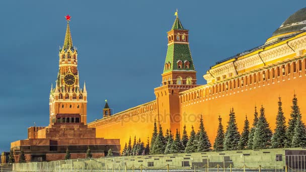 Rusya, Moskova 'daki Kızıl Meydan - Video, Çekim