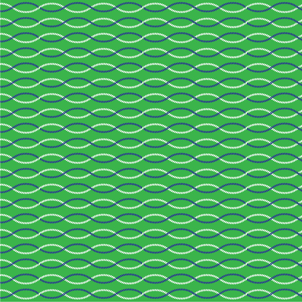nautische touw patroon - Vector, afbeelding