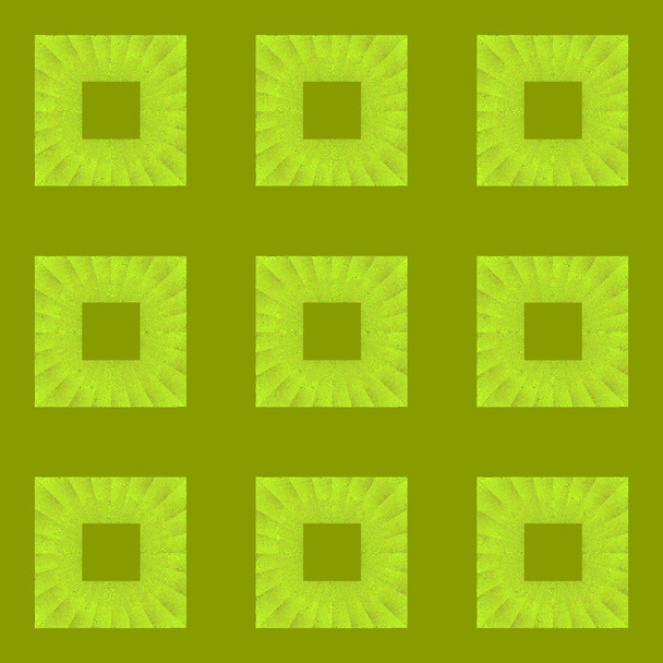 Säännöllinen saumaton neliöt kuvio kirkkaan vihreä ja oliivinvihreä
 - Valokuva, kuva