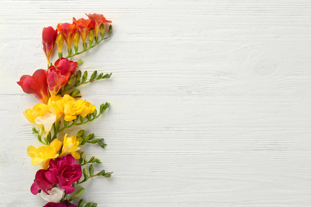 Beautiful freesia flowers   - Fotó, kép