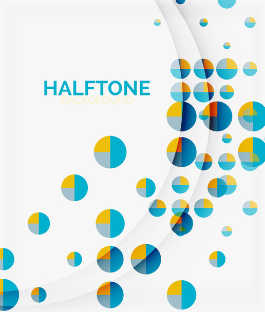 Halftone väri rakenne tausta
 - Vektori, kuva
