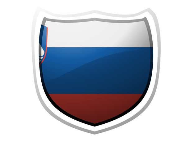 The Slovenia flag - Фото, зображення