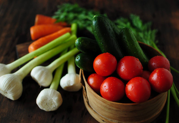 Zátiší se zeleninou     - Fotografie, Obrázek
