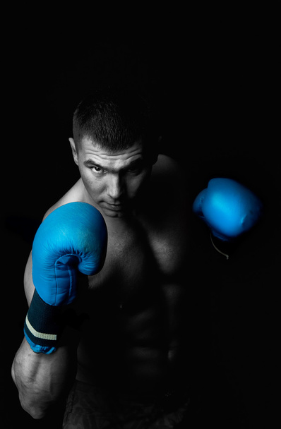 Picture of professional boxer - Foto, imagen