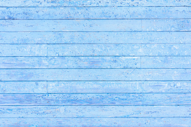 Fond en bois de rayures horizontales bleues
  - Photo, image