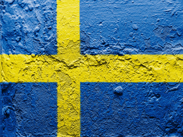 Flaga Szwecji - Zdjęcie, obraz