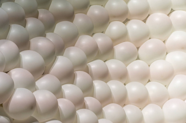 background of the many white balloons. white texture - Valokuva, kuva