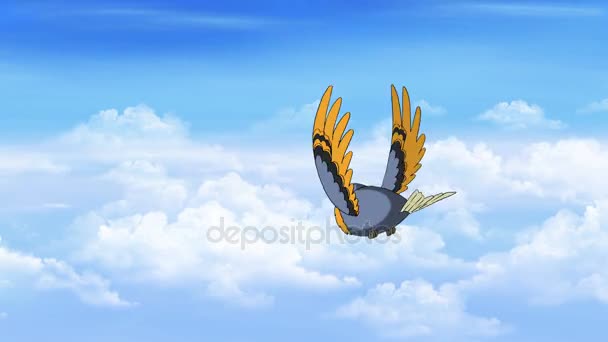 Bird in Flight. Vista trasera
 - Imágenes, Vídeo