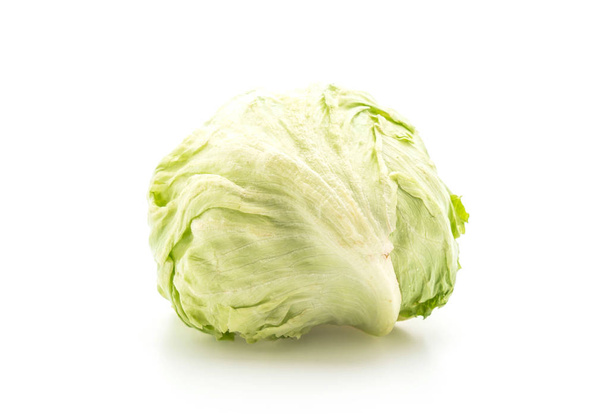 fresh lettuce on white  - Φωτογραφία, εικόνα