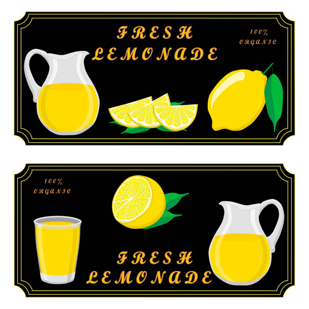 The set lemonade - Vector, Image