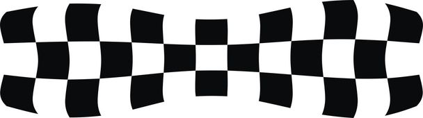 Bandera de carreras - Vector, imagen
