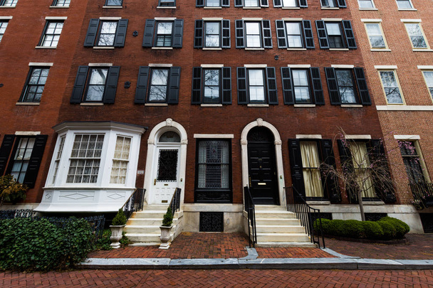 Philadelphia, pennsylvania rittenhouse square yakınındaki evleri - Fotoğraf, Görsel