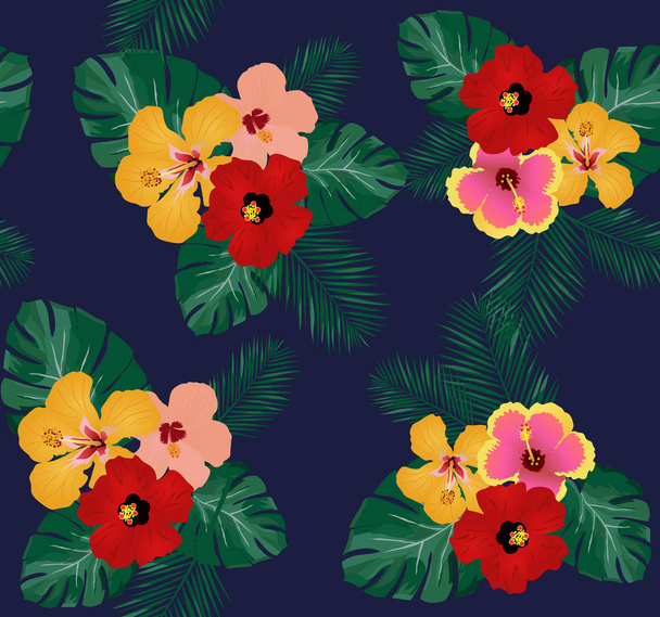 Vector tropical background - Vector, Image