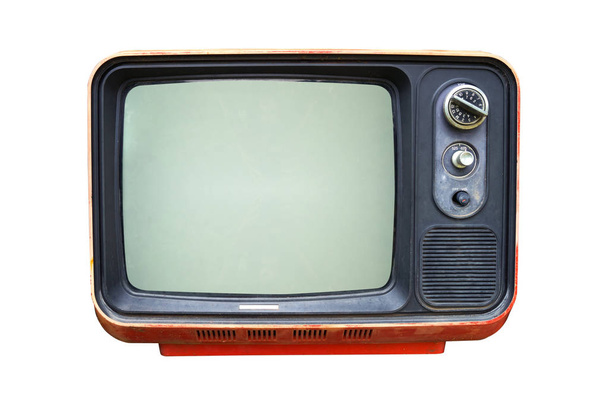 oude vintage tv - Foto, afbeelding