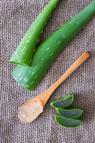 Aloe vera gel - Фото, изображение