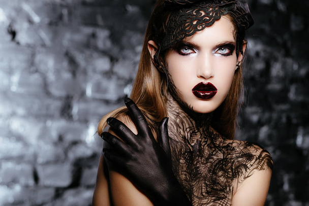 dark queen of Halloween - Fotografie, Obrázek