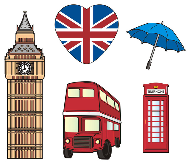 symbols of London - Photo, Image