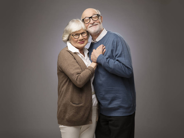 Portrait of senior couple - Фото, изображение