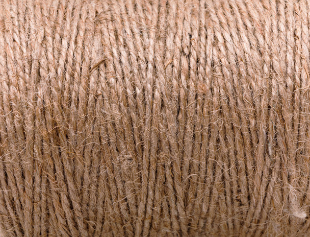 Натуральна текстура джутового шпагату
 - Фото, зображення