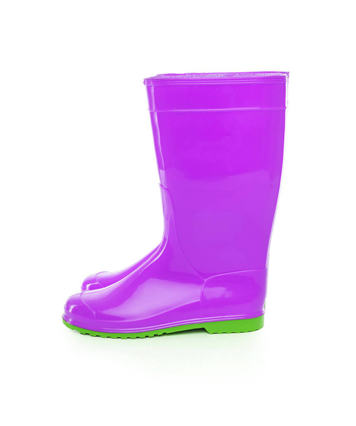 Rubber boots isolate. - Foto, Imagen