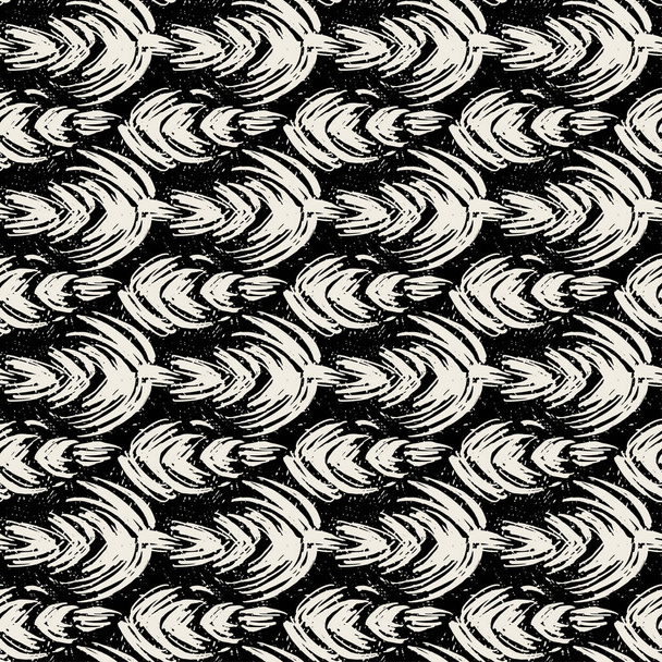 Текстильний безшовний каракулі візерунок
  - Вектор, зображення