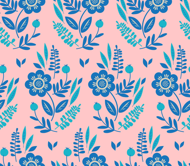 seamless floral pattern - Vettoriali, immagini