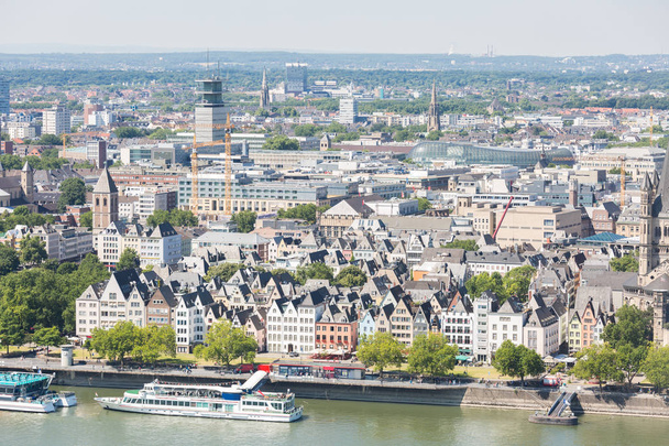 Cologne aerial view - Foto, Bild