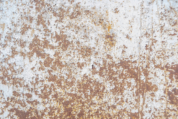 abstract corroded colorful rusty metal background, rusty metal texture, chipped paint - Photo, Image