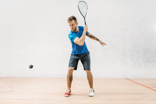 Mannelijke Squash speler - Foto, afbeelding