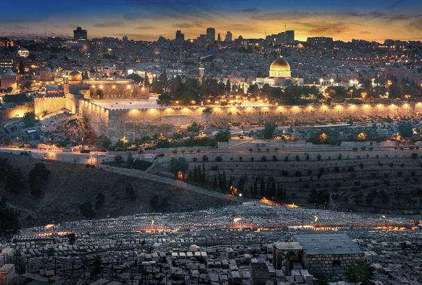 Старе місто Єрусалиму. Ізраїль - Фото, зображення