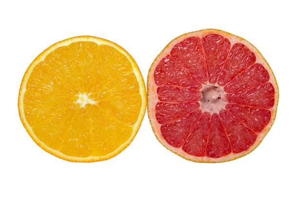 pomerančový a grapefruitový - Fotografie, Obrázek