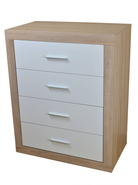 Chest of Drawers on White - Photo, Image