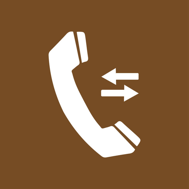 Telefonní znak simbol - Vektor, obrázek