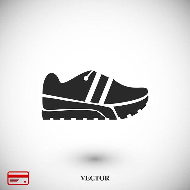 Running shoe icon - Вектор,изображение