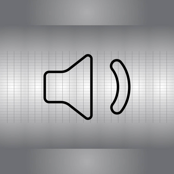 volume low sign - Vector, Image