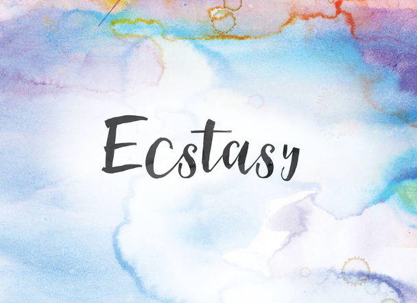 Ecstasy Concept Aquarelle et peinture à l'encre
 - Photo, image