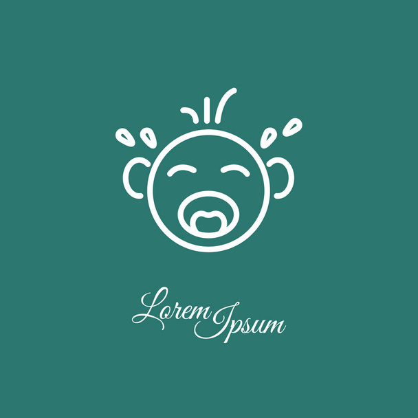 Crying Baby icon - Vector, Image