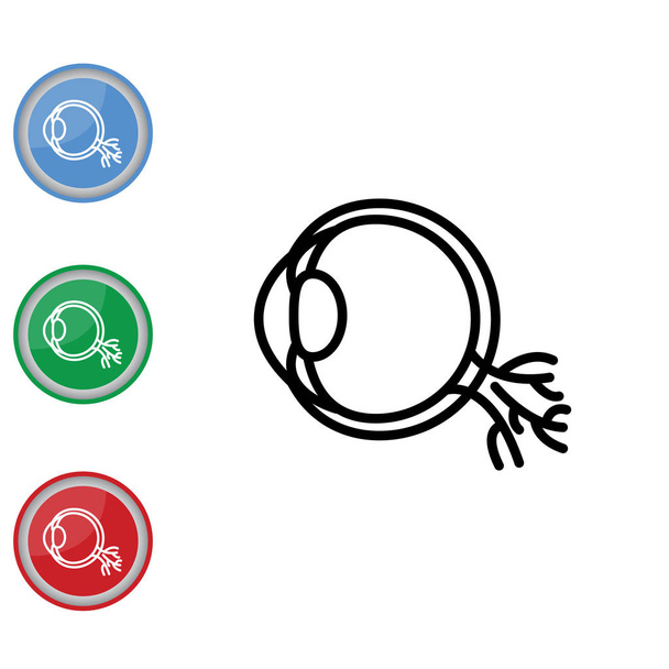 design ikony oka - Vektor, obrázek
