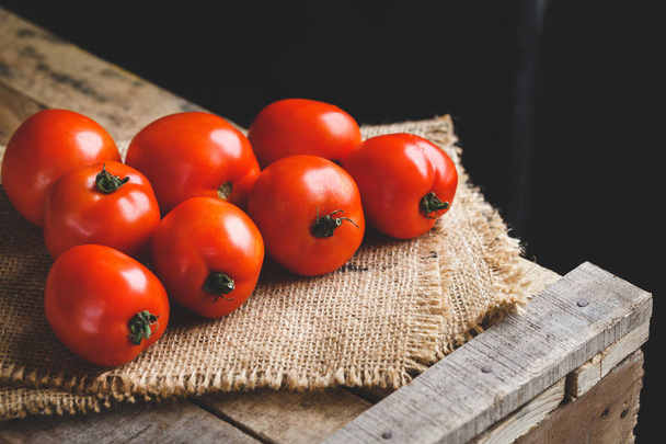 Fresh Ripe Tomatoes  - Fotó, kép