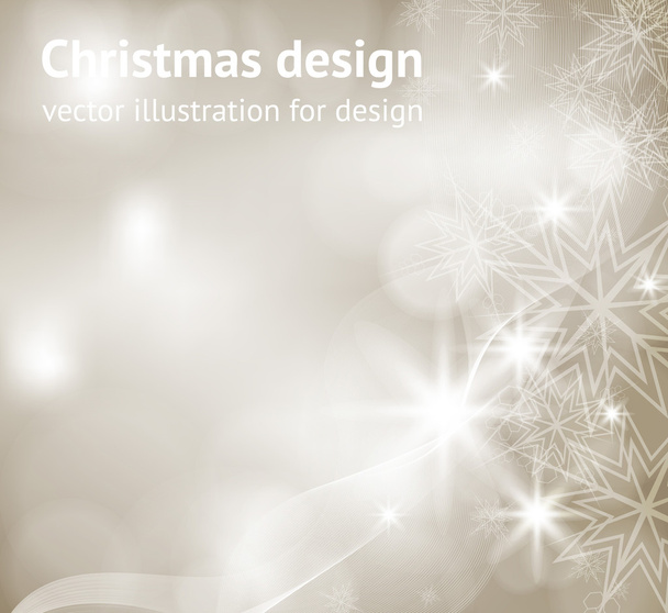 Elegant christmas background with place for new year text invitation - Vektori, kuva