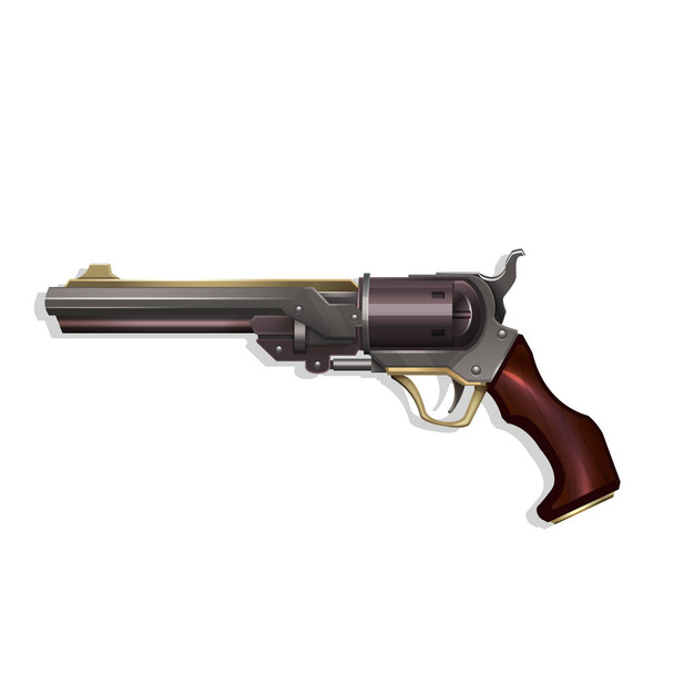 Revolver divokého západu  - Vektor, obrázek