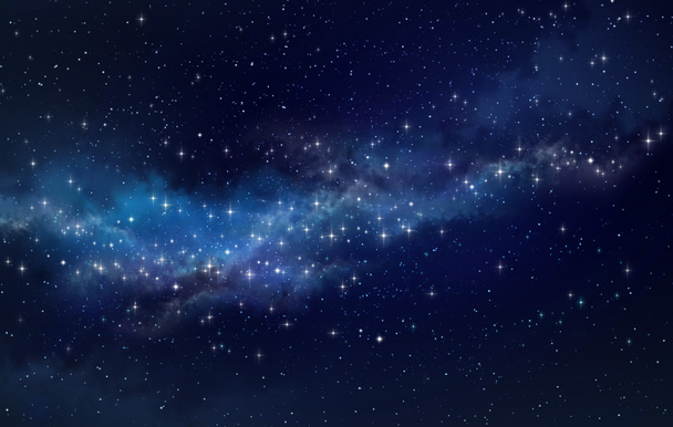 Campo estelar en el espacio exterior
 - Foto, imagen