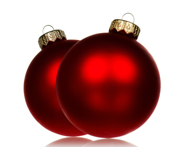 Red baubles - Photo, Image